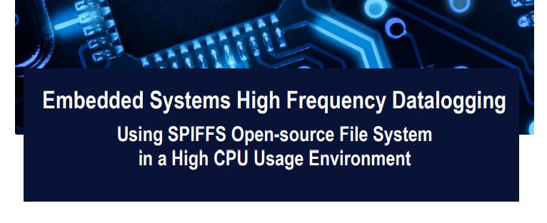 Embedded Systems High Frequency Datalogging